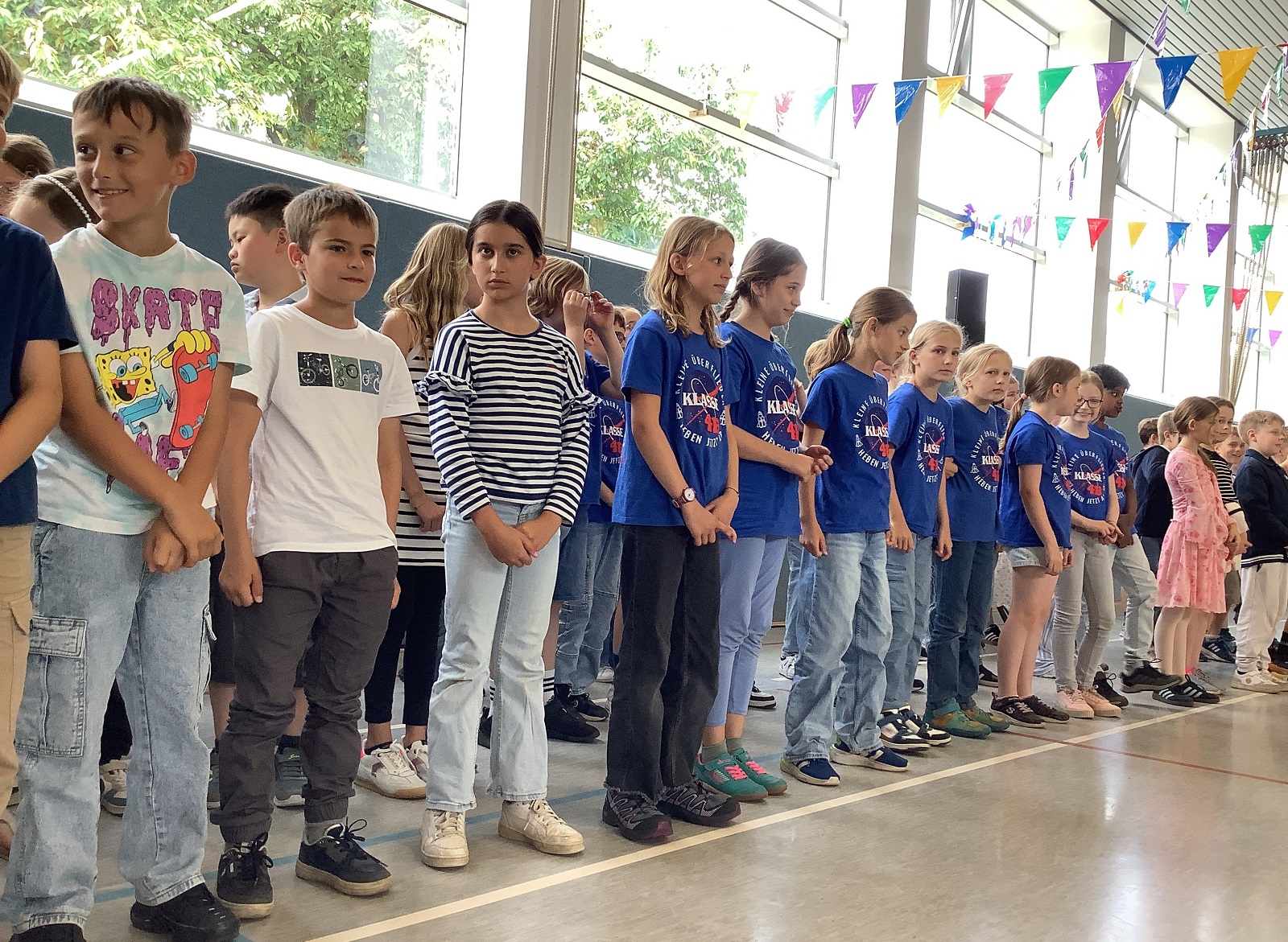 Verabschiedung der 4. Klassen