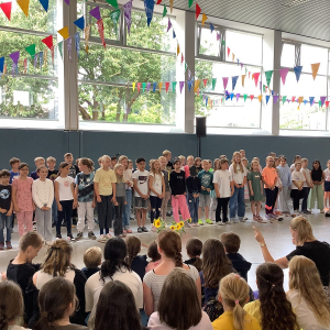 Verabschiedung der 4. Klassen