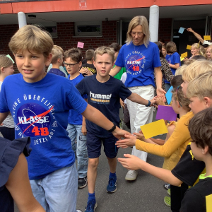 Verabschiedung der 4. Klassen