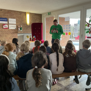 Telgter Persönlichkeit Teo liest vor