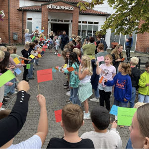 Einschulungsfeier in der Marienschule